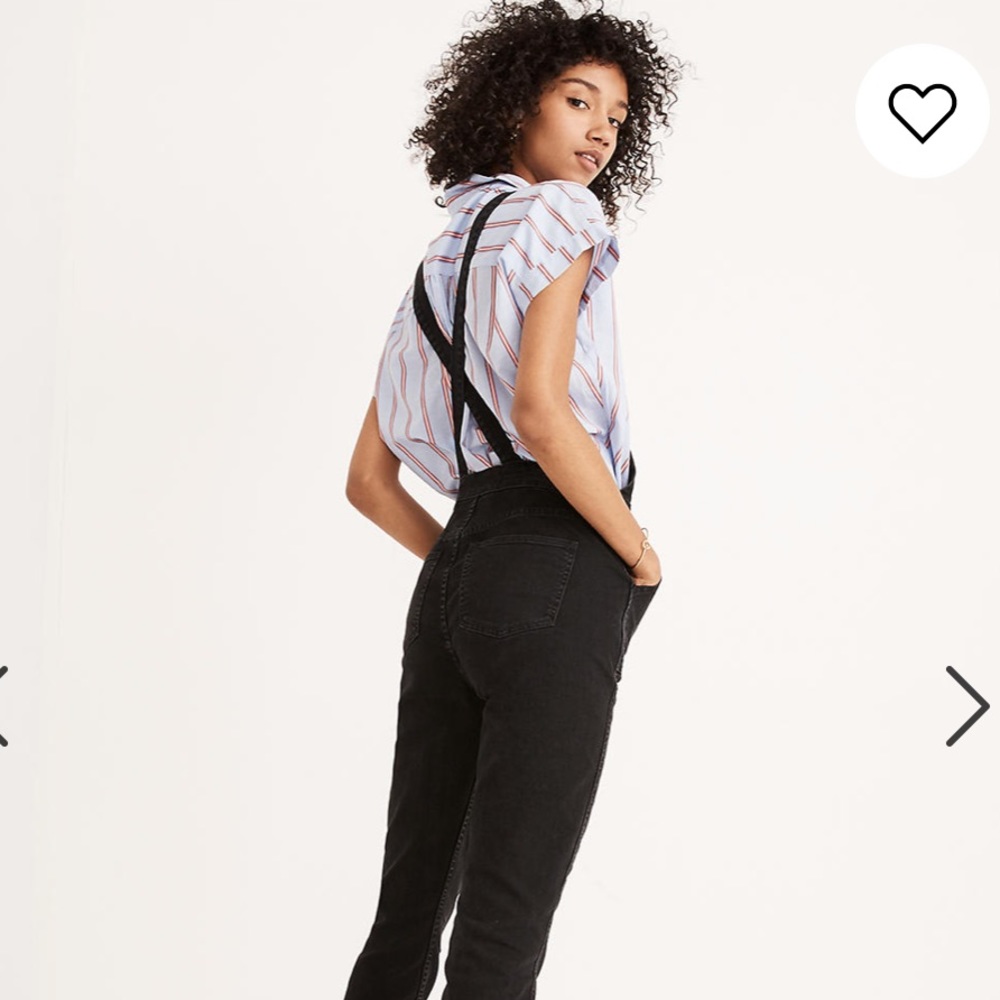 Madewell overalls black